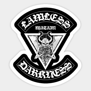 LAWLESS DARKNESS 2 Sticker